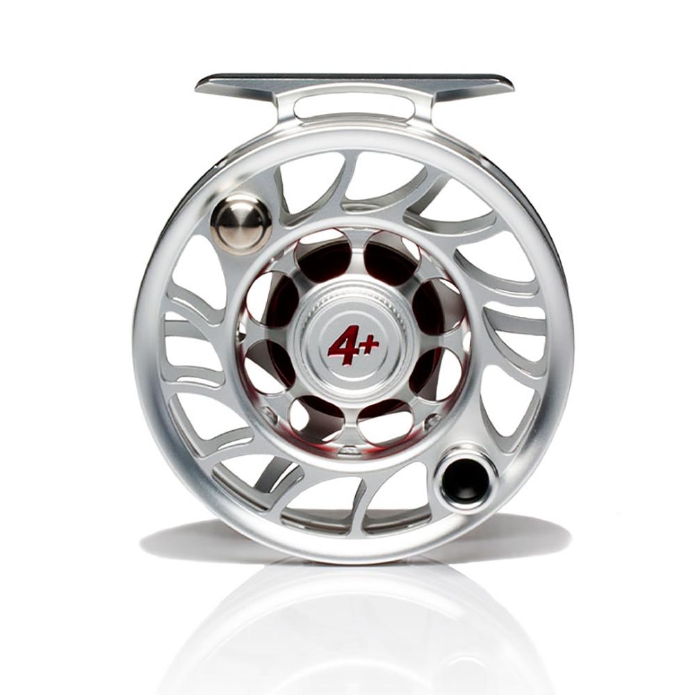 Hatch Iconic Fly Reel 4 Plus in Clear Red